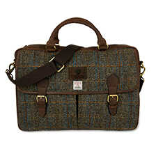 Aktentasche aus Harris Tweed fr Herren