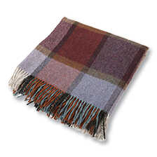 Kariertes Cape fr Damen