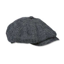Herren Mütze Cap Tweedmuster Herrenmützen Herrenhüte Sportlich mit Schirm Herbst 