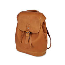 Lederrucksack aus naturbelassenem Leder