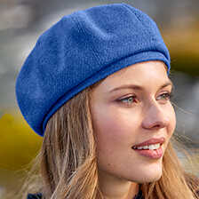 Barett-Mtze aus Harris Tweed