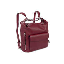 Rote 2-in-1 Rucksack-Tasche