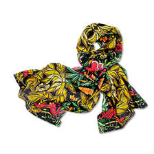 Seidenschal im William Morris Design