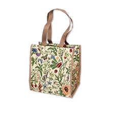 Shopper-Tasche mit Gartenblumen