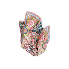 Seiden-Einstecktuch mit Paisleys