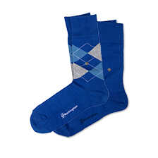 Socken-Set mit Argylemuster