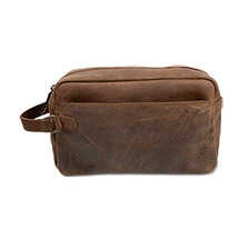 Leder-Kulturtasche