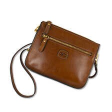 Crossbag aus Veloursleder