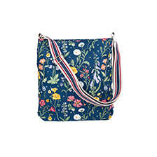 Messenger Bag mit Blumen