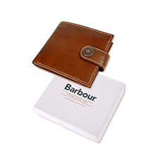 Thumbnail zu Leder-Geldbrse mit Tartanfutter