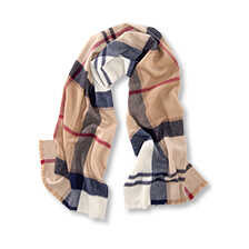 Alernatives Thumbnail 1 zu Lambswool-Schal Rosefield Tartan