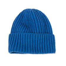 Alernatives Thumbnail 1 zu Blau Kaschmir-Strickmtze
