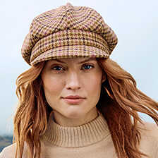 Thumbnail zu Newsboy-Kappe aus Moon-Tweed
