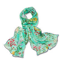 Thumbnail zu Seidenschal Country Flowers