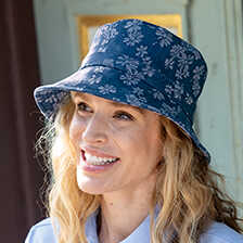 Alernatives Thumbnail 1 zu Sommerhut mit Blumenmuster