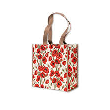 Thumbnail zu Shopper-Tasche mit Mohnblumen