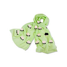 Thumbnail zu Musselin Schal mit Schafen