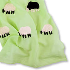 Alernatives Thumbnail 2 zu Musselin Schal mit Schafen