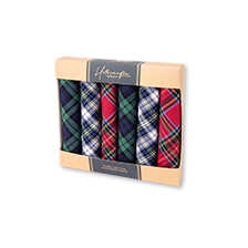 Thumbnail zu Taschent�cherset im Tartan Look