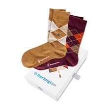 Argyle-Socken Geschenkset