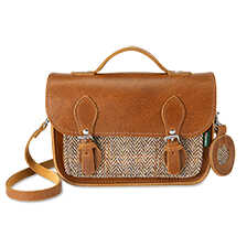 Thumbnail zu Satchel Bag mit Harris Tweed