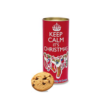 Keks-Dose mit Schokoladen-Cookies