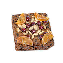 Englischer Frchtekuchen mit Glhwein