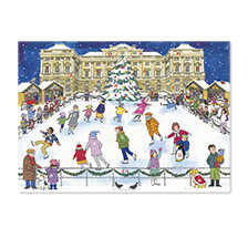 Englischer Adventskalender Ice Skating