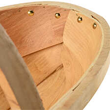 Traditioneller Erntekorb aus Holz