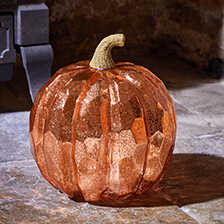 Alernatives Thumbnail 1 zu Groe Krbis-Leuchte Golden Pumpkin