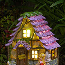 Alernatives Thumbnail 1 zu Solarbetriebenes Feenhaus Fairy Flower Lodge