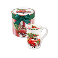 Weihnachtsbecher Christmas Truck
