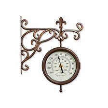 Alernatives Thumbnail 1 zu Wanduhr & Thermometer im viktorianischen Stil