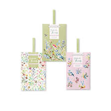 Drei Duft-Sachets mit Sommerblumen-Duft