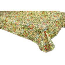 Groe Tischdecke fr Drauen mit Lilien