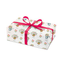 Rosen-Geschenkpapier-Set