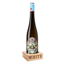 Alernatives Thumbnail 1 zu Holz-Flaschenuntersetzer White