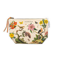 Reiverschlusstasche Floreale mit Blumen