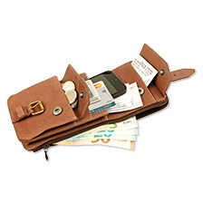 Grteltasche Belt Safe aus Leder