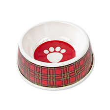 Hundenapf Tartan Dog Bowl