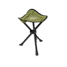 Faltbarer Dreibein-Hocker belastbar bis 100 kg