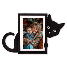 Thumbnail zu Design-Bilderrahmen Schwarze Katze