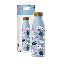 Edelstahl-Thermosflasche Bridgerton mit Blumenmuster