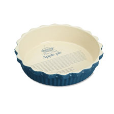 Runde Backform Quicheform Pie Dish aus Keramik
