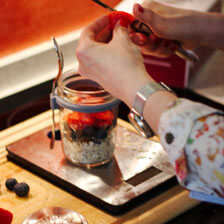 Frhstckset Breakfast Jar mit Lffel