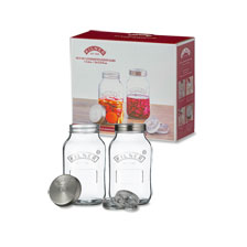 2 Fermentier-Gläser mit Zubehör