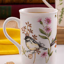 Alernatives Thumbnail 1 zu Henkelbecher mit Gartenv�geln