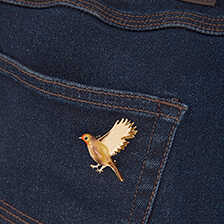 Alernatives Thumbnail 2 zu Brosche Rotkehlchen