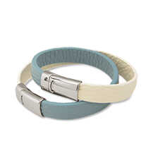 Leder-Wickelarmband