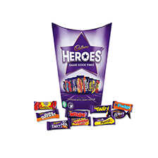 Schokoriegel-Mischung Cadbury Heroes